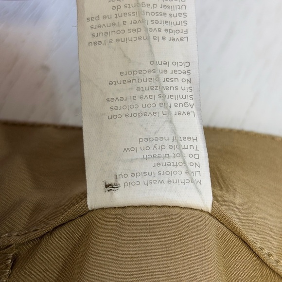 Fabletics Only Pant Classic Fit Dark Twill Tan 40x30 - Picture 4 of 6